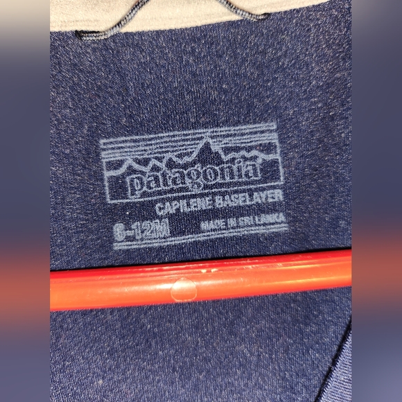 Patagonia 6-12m Infant Baby Long Sleeve Tees Shirt Navy Blue $28 - Picture 4 of 4